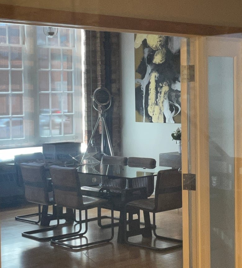 Photo of the interior of the law offices of Cartel & Bui LLP, in Toronto's Liberty Village