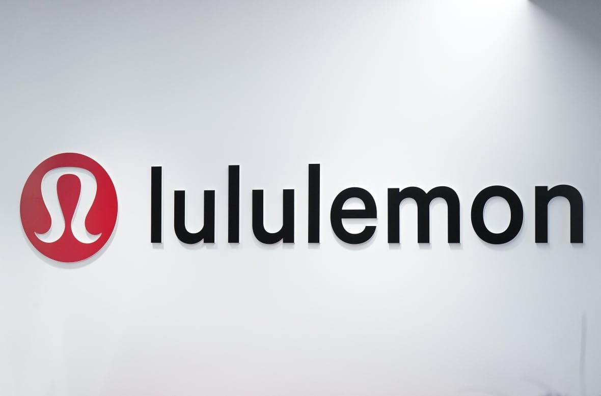 lululemon-guidance-20240108 A sign on a wall reads, 'lululemon.'